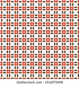 Abstract Cross Pattern generative computational art illustration