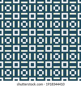 Abstract Cross Pattern generative computational art illustration