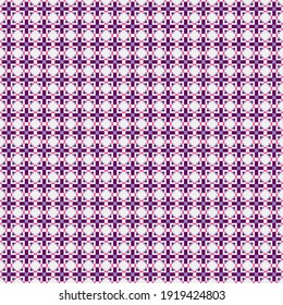Abstract Cross Pattern generative computational art illustration