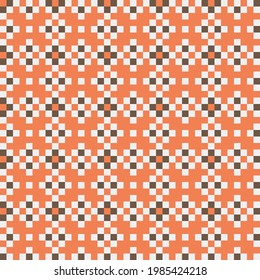 Abstract Cross Pattern generative computational art illustration