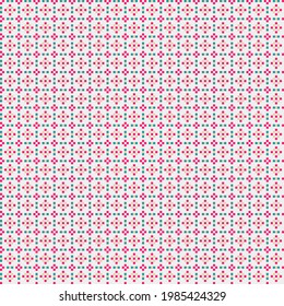 Abstract Cross Pattern generative computational art illustration
