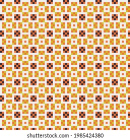 Abstract Cross Pattern generative computational art illustration