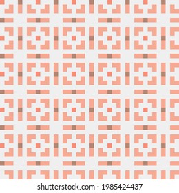 Abstract Cross Pattern generative computational art illustration