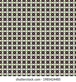 Abstract Cross Pattern generative computational art illustration