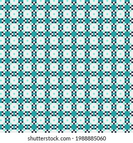 Abstract Cross Pattern generative computational art illustration