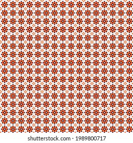 Abstract Cross Pattern generative computational art illustration