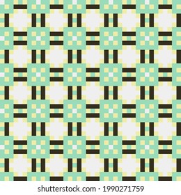 Abstract Cross Pattern generative computational art illustration