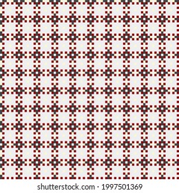 Abstract Cross Pattern generative computational art illustration