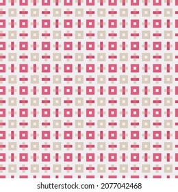 Abstract Cross Pattern generative computational art illustration