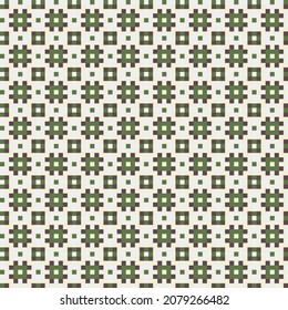 Abstract Cross Pattern generative computational art illustration