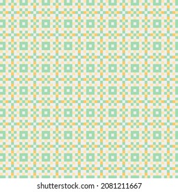 Abstract Cross Pattern generative computational art illustration