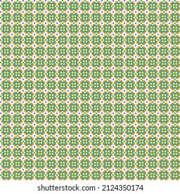 Abstract Cross Pattern generative computational art illustration