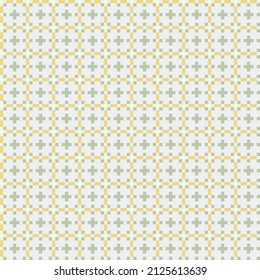 Abstract Cross Pattern generative computational art illustration
