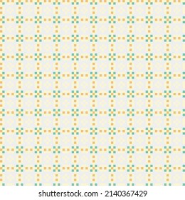 Abstract Cross Pattern generative computational art illustration