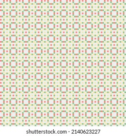 Abstract Cross Pattern generative computational art illustration