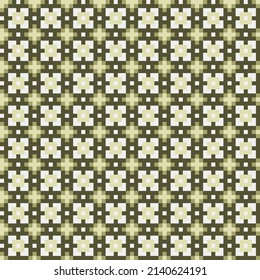 Abstract Cross Pattern generative computational art illustration