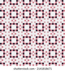 Abstract Cross Pattern generative computational art illustration