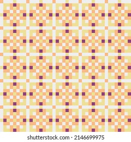 Abstract Cross Pattern generative computational art illustration