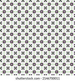 Abstract Cross Pattern generative computational art illustration