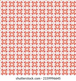 Abstract Cross Pattern generative computational art illustration