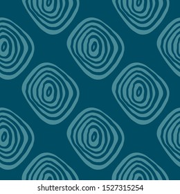 Abstract crossed arc backdrop. Hand drawn geometric circles seamless pattern. Simple background for book covers, wallpapers, design, graphic art, wrapping paper. Vector illustration