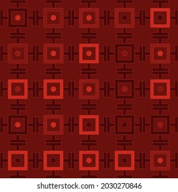  Abstract crosses geometric seamless texture background. Vector illustration