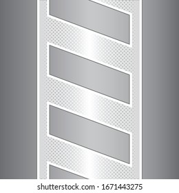 Abstract Crosswalk Diagonal White Lines on the Street