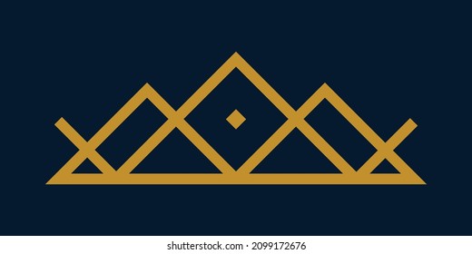 Resumen del diseño del logo de la corona y del símbolo