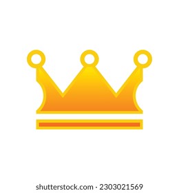 Abstract Crown logo designs vector illustration design