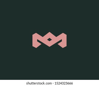 Abstract crown logo icon design modern minimal style illustration. Royal king vector emblem sign symbol mark logotype