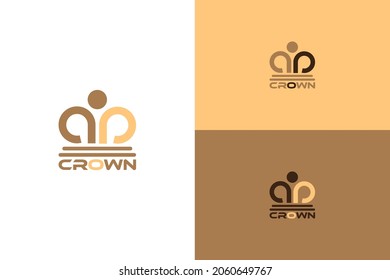 Abstract Crown Logo Vector Suitable For Legal, Law Enforcement, Solicitor, Advocate, Law Firms