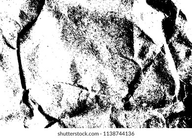 abstract crumpled paper background. vector grunge texture