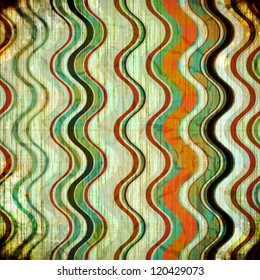 Abstract crumpled retro background. Vector Illustration.