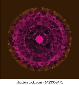 Abstract Crystal  Background for technology and ornamental design