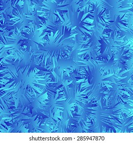 Abstract crystal blue background. 