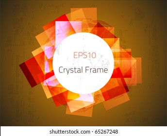 Resumen de marco de cristal para tu diseño. ¡Vector completo, disfruta!