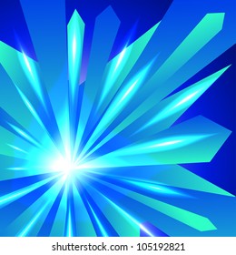 Abstract crystal shiny background