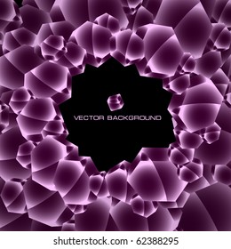 Resumen del fondo de cristales.