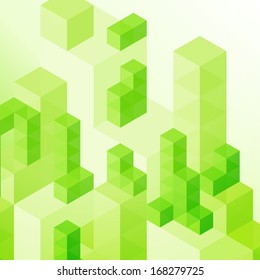 abstract cube background