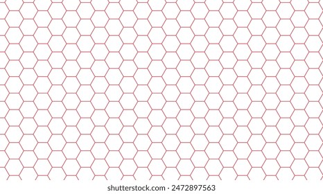 Abstract cube hexagon shape background. Vector banner design. Hexagons pattern. Geometric abstract background with simple hexagonal elements. Medical. Vector digital art banner