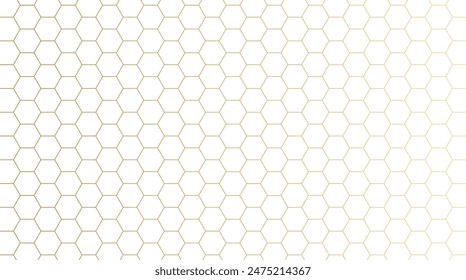 Abstract cube hexagon shape background. Vector banner design. Hexagons pattern. Geometric abstract background with simple hexagonal elements. Medical. Vector digital art banner