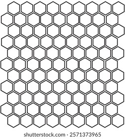 Abstract cube hexagon shape background. Vector banner design. Hexagons pattern. Geometric abstract background with simple hexagonal elements.