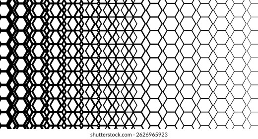 Abstract cube hexagon shape background. Vector banner design. Hexagons pattern. Geometric abstract background with simple hexagonal elements. Medical