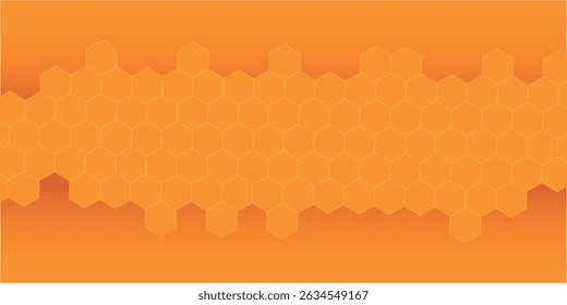 Abstract cube hexagon shape background. Vector banner design. honneybe pattern. Geometric abstract background with simple hexagonal for banner, cover, and poster