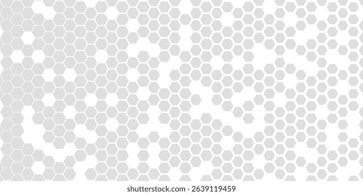 Abstract cube hexagon shape background. Vector banner design. Geometric abstract background with simple hexagonal elements.