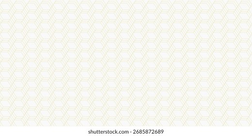 Abstract cube hexagon shape background. Vector banner design. Hexagons pattern. Geometric abstract background with simple hexagonal elements. Medical. Vector digital art banner