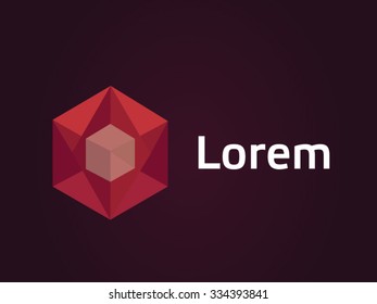 Abstract Cube Logo
