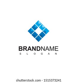Abstract Cube Logo Design Template