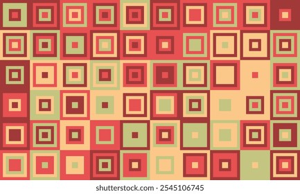Abstract cube mosaic with structured colors and elegant simplicity. Ideal for textiles, creative prints, and decorative backgrounds.