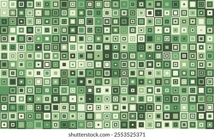 Abstract cube mosaic with structured colors and elegant simplicity. Ideal for textiles, creative prints, and decorative backgrounds.